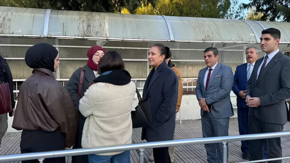 Burdur Valisi genlik hizmetleri ve KYK yurduna ziyaret