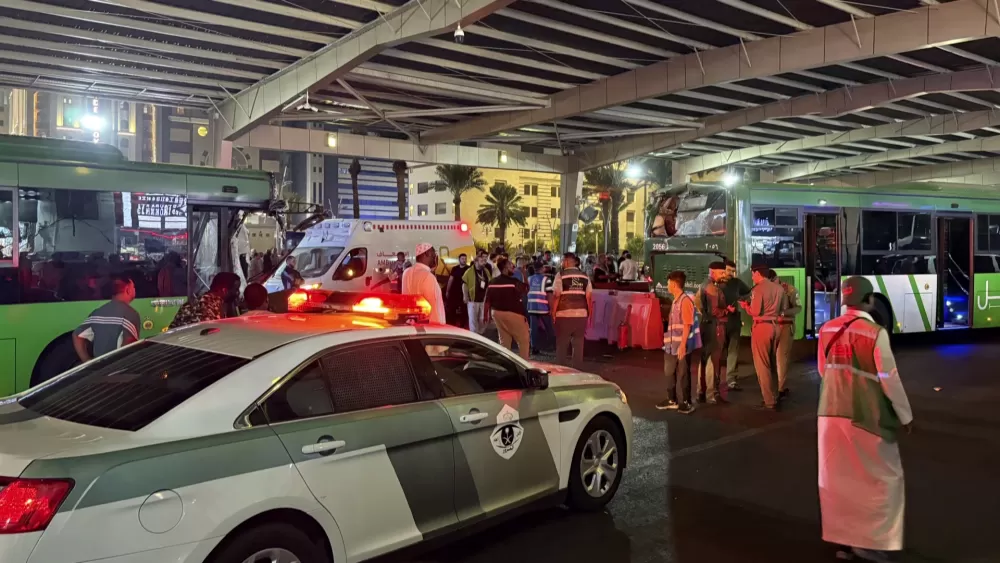 Mekke'de ring otobüsü Mahbes'ül Cin'de Türk kafilesine çarptı: 1 ölü, 2 yaralı