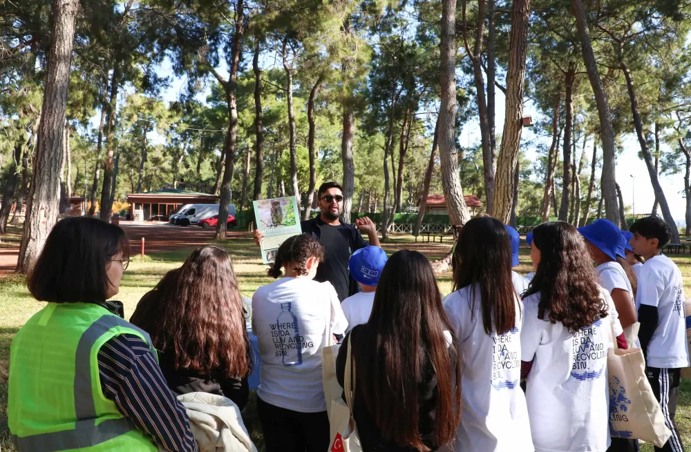 Orman ekosisteminde atıkların tehlikesi uygulamalı gösterildi
