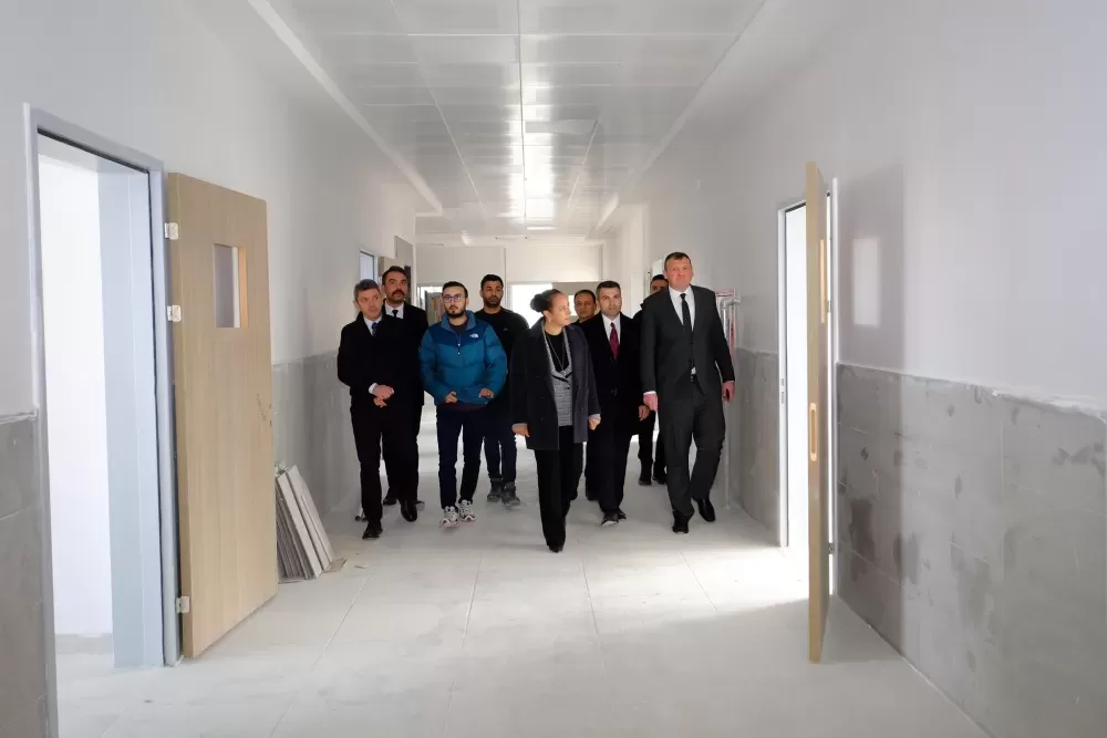 Vali Bilgihan, Burdur’daki eğitim yatırımlarını yerinde inceledi