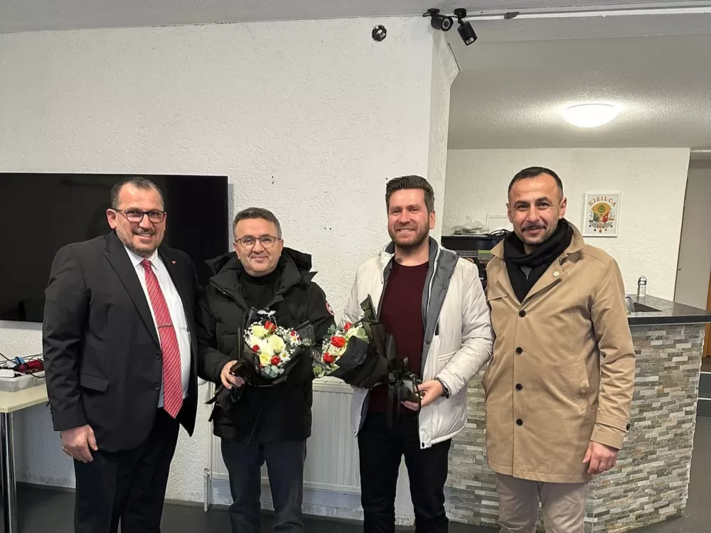 Başkan Tatık, Almanyada yaşayan gurbetçilerle bir araya geldi