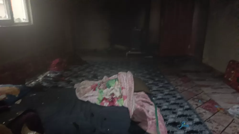 Manavgat'ta sobadan çıkan yangın korkuttu