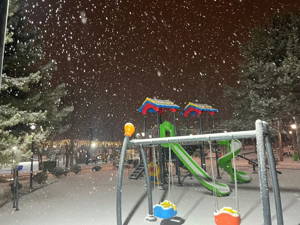 Ankara’da gece saatlerinde kar yağışı etkili oldu ! kar yağışı devam edecek mi ?