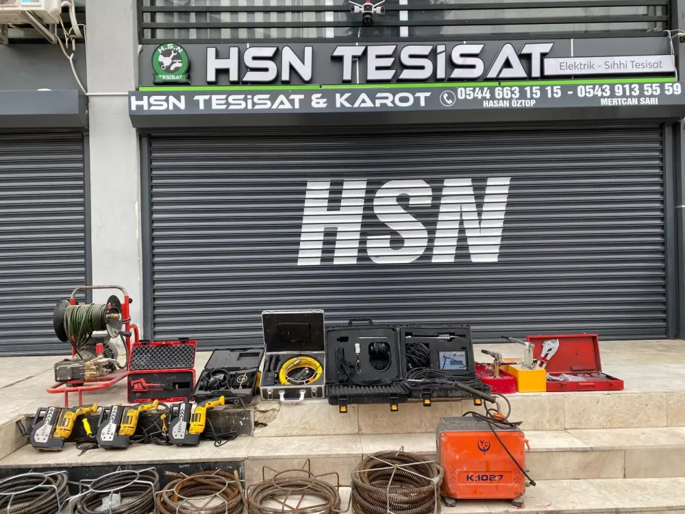 Tıkanıklık sorununa net sonuç! HSN Tesisat’tan bölgede yine bir ilk!
