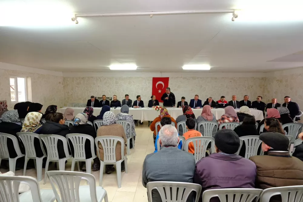 Burdur Valisi Bilgihan’dan Yeşilova Başkuyu Köyü’ne ziyaret