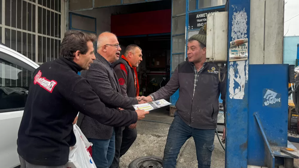 Sadece sandıkta değil, her gün yanınızda Mehmet Çetin sahaya indi