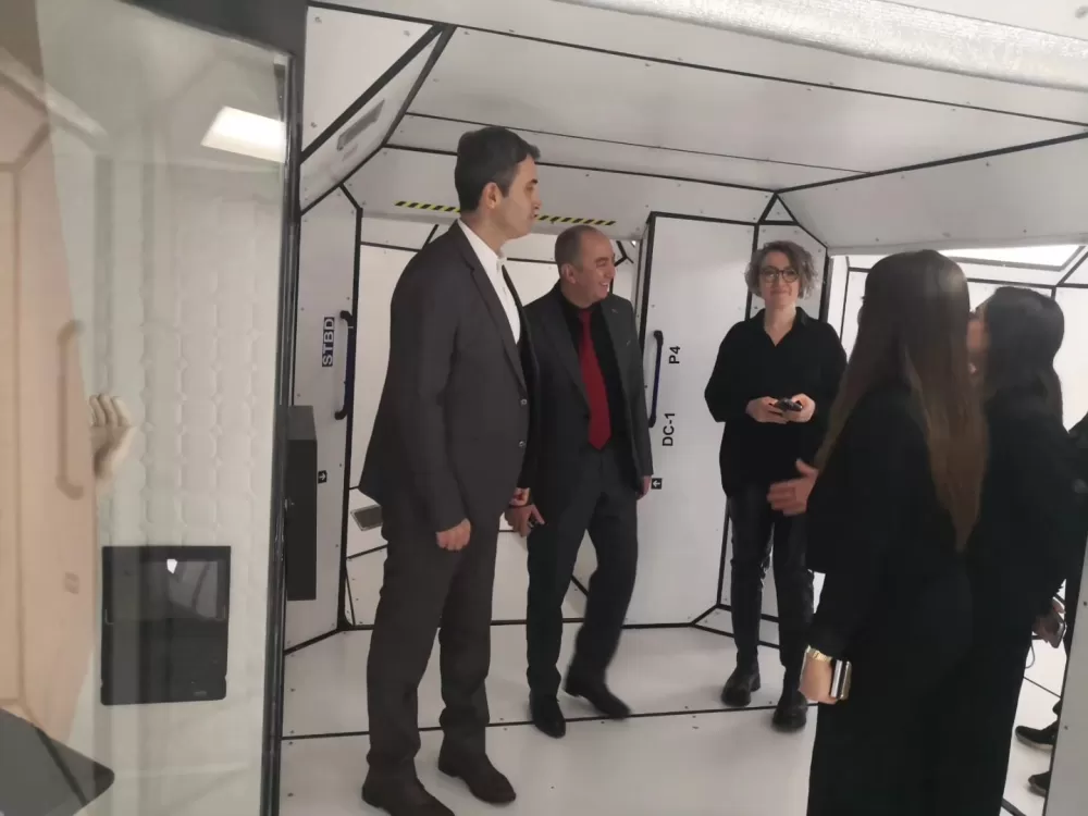 Bucak’a modern kütüphane için Antalya modeli Heyet Dokumapark’ı inceledi