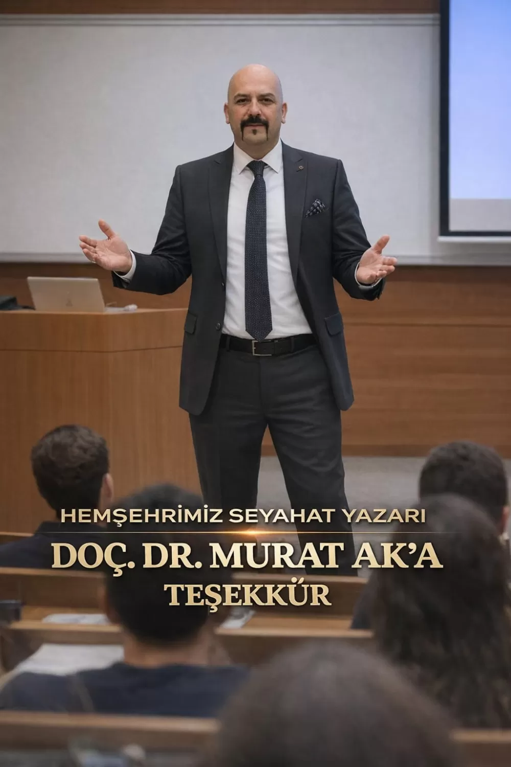 Doç. Dr. Murat Ak’a akademik başarı ödülü