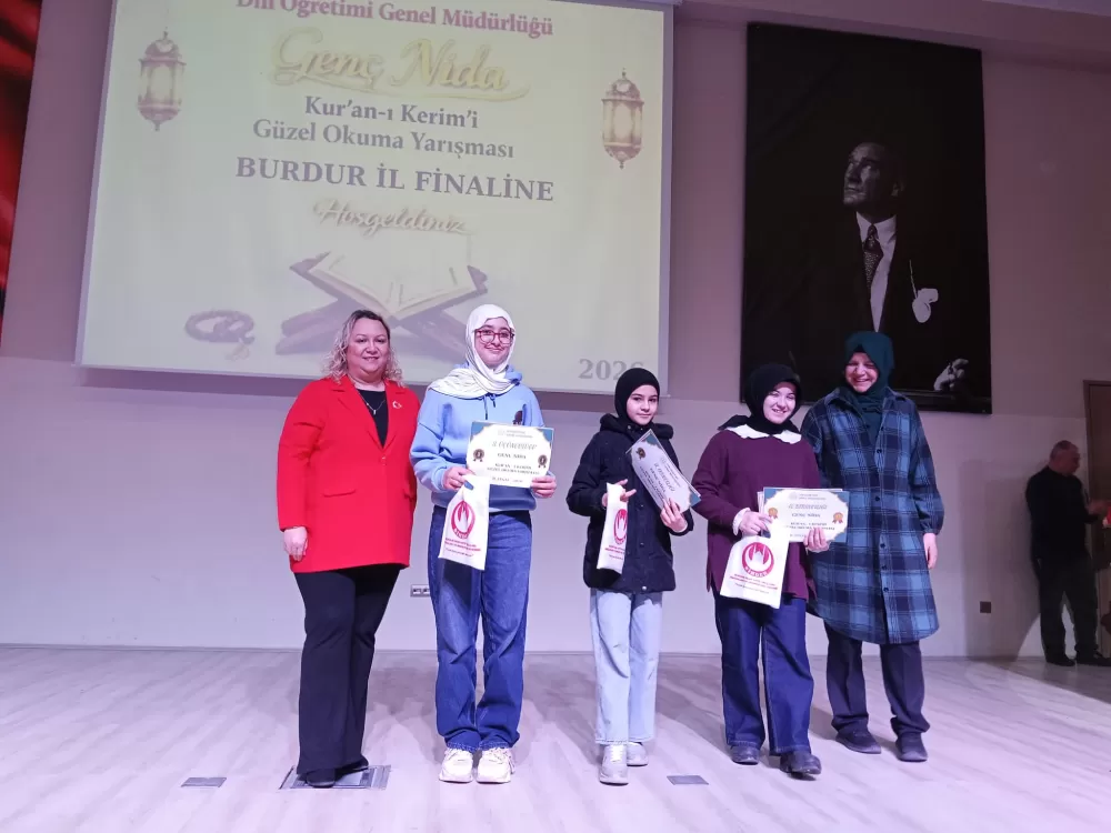 Burdur’da genç sesler yükseldi İmam Hatip Ortaokul ve Liseleri yarıştı