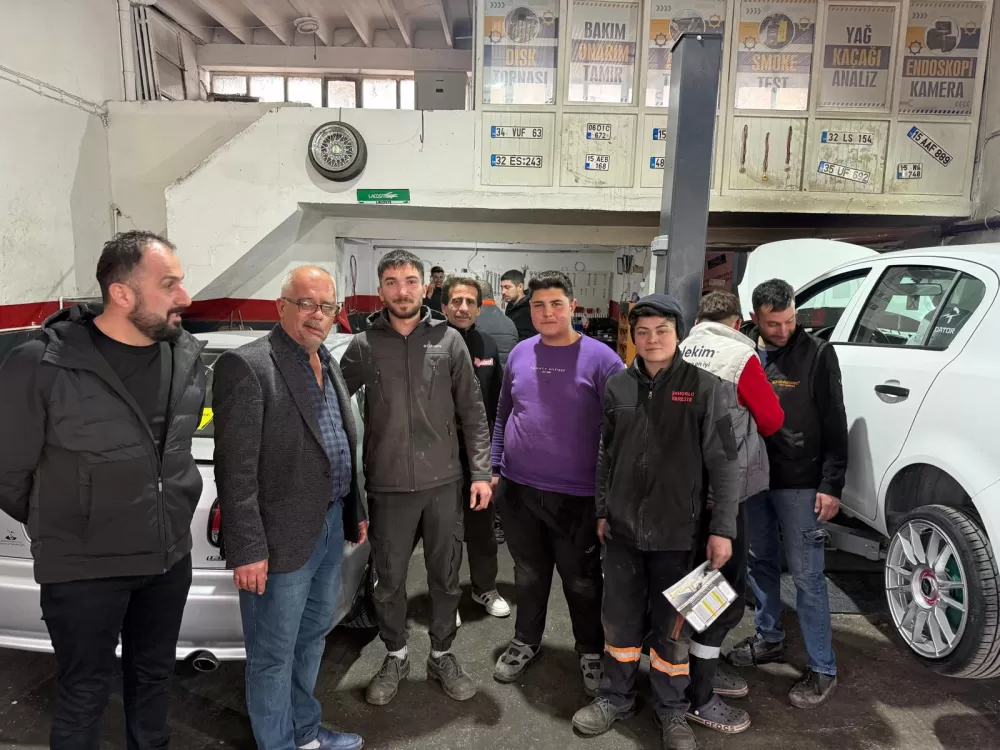 Sadece sandıkta değil, her gün yanınızda Mehmet Çetin sahaya indi