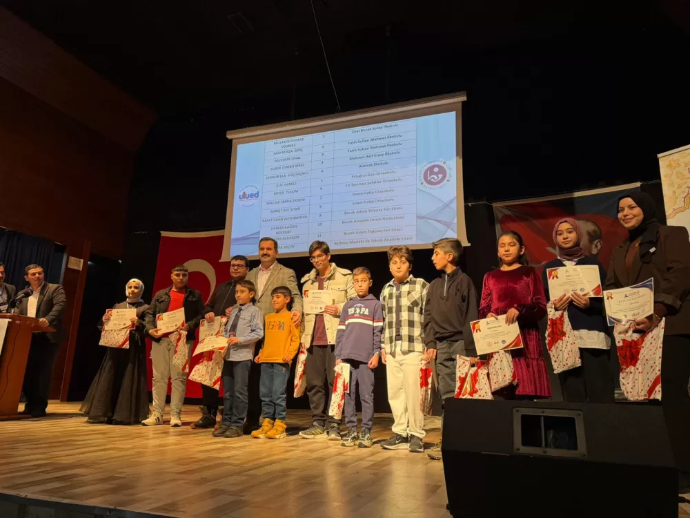 "Aydınlık Yarınlara” yarışmasında Bucak’tan Türkiye ikinciliği