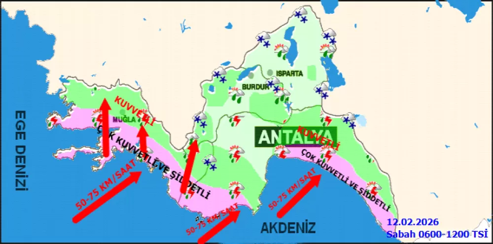 Burdur için uyarı geldi! Fırtına kapıda İşte 5 günlük hava tahmini