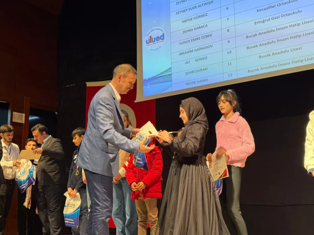 "Aydınlık Yarınlara” yarışmasında Bucak’tan Türkiye ikinciliği