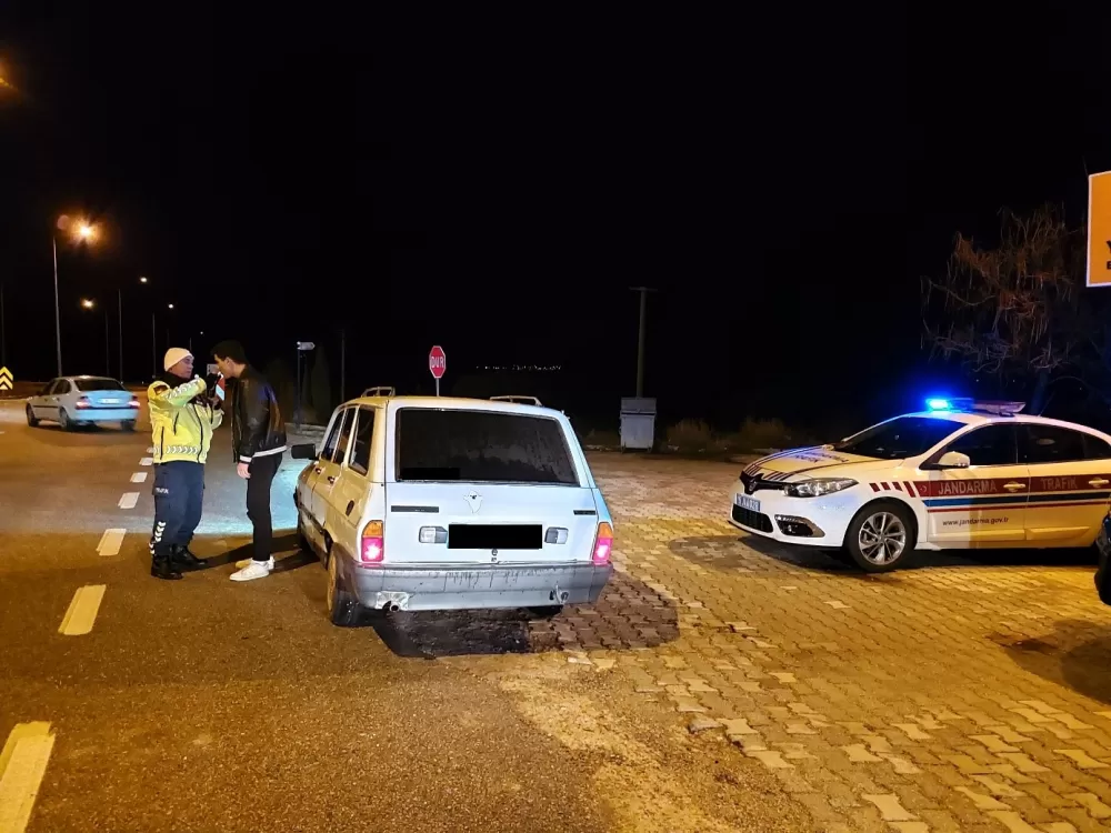 Burdur'da dev trafik denetimi 866 sürücüye ceza yağdı