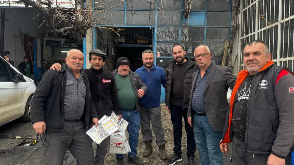 Sadece sandıkta değil, her gün yanınızda Mehmet Çetin sahaya indi