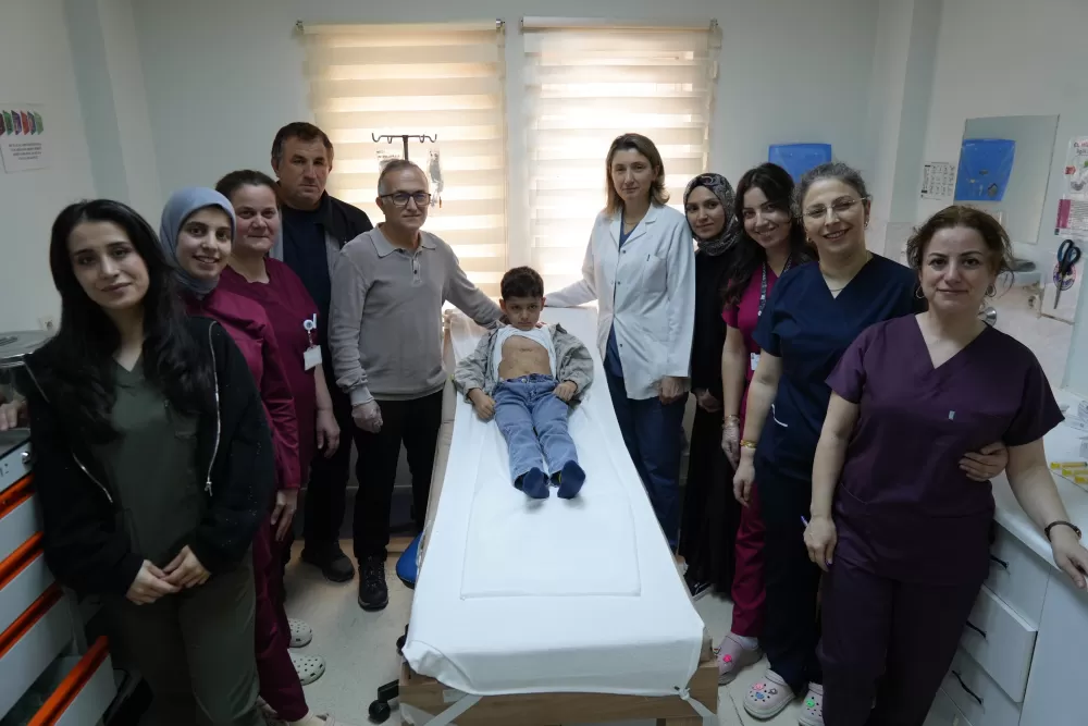 50 binde bir görülen hastalığa Samsun’da ilk kapalı müdahale