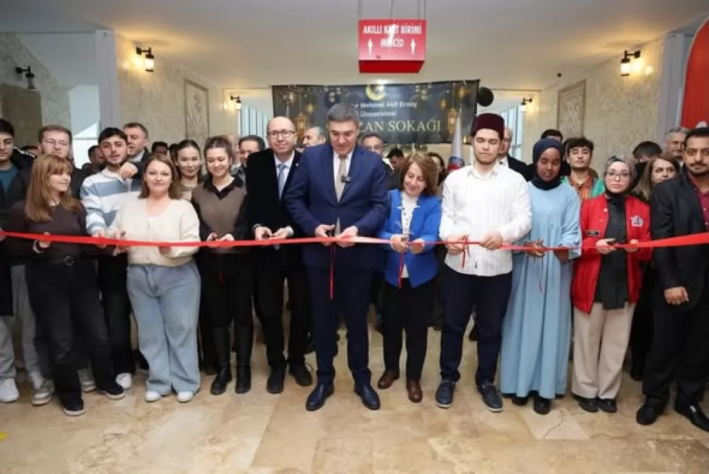 MAKÜ kampüsünde geleneksel esinti Ramazan sokağı kapıların açtı