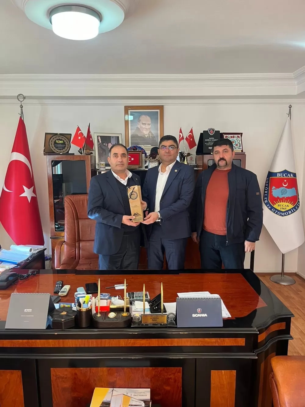 Başkan Güngör'den Başkan Mayda'ya tebrik ziyareti