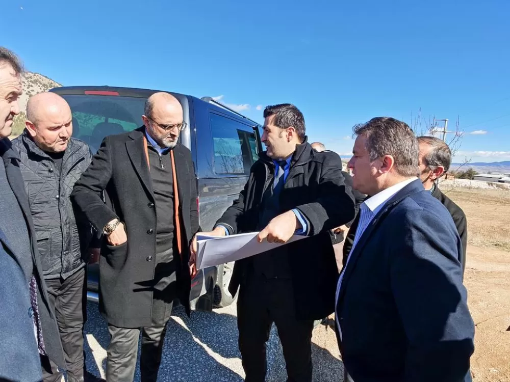 Karamanlı ve Kemer yollarında 2026 mesaisi Yatırımlar yerinde incelendi