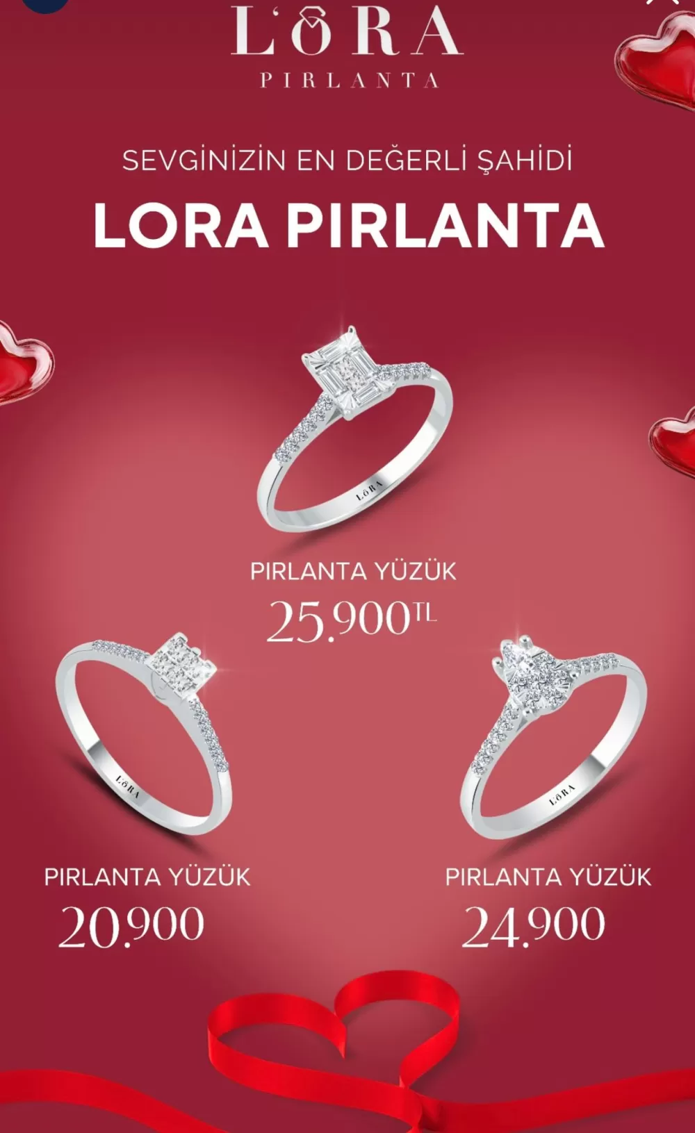 Kasapoğlu Sarraf’tan 14 Şubat Sevgililer Günü’ne özel indirimler