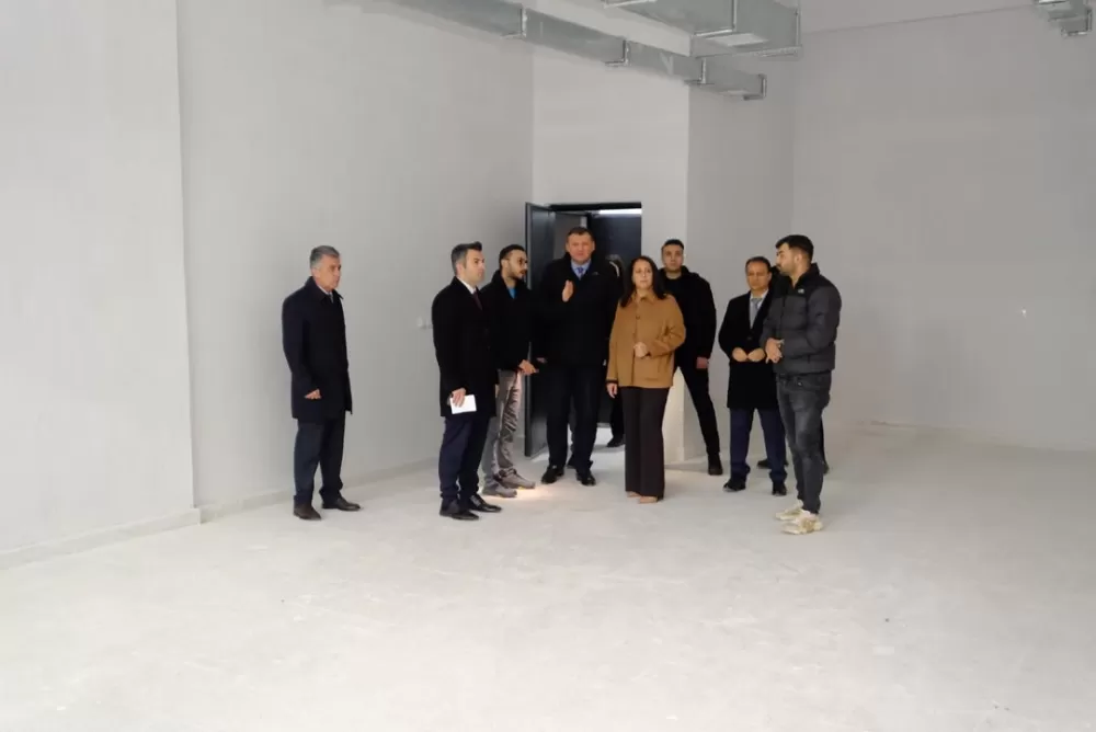 Burdur’da eğitim yatırımlarına valilik markajı İnşaatlar yerinde incelendi