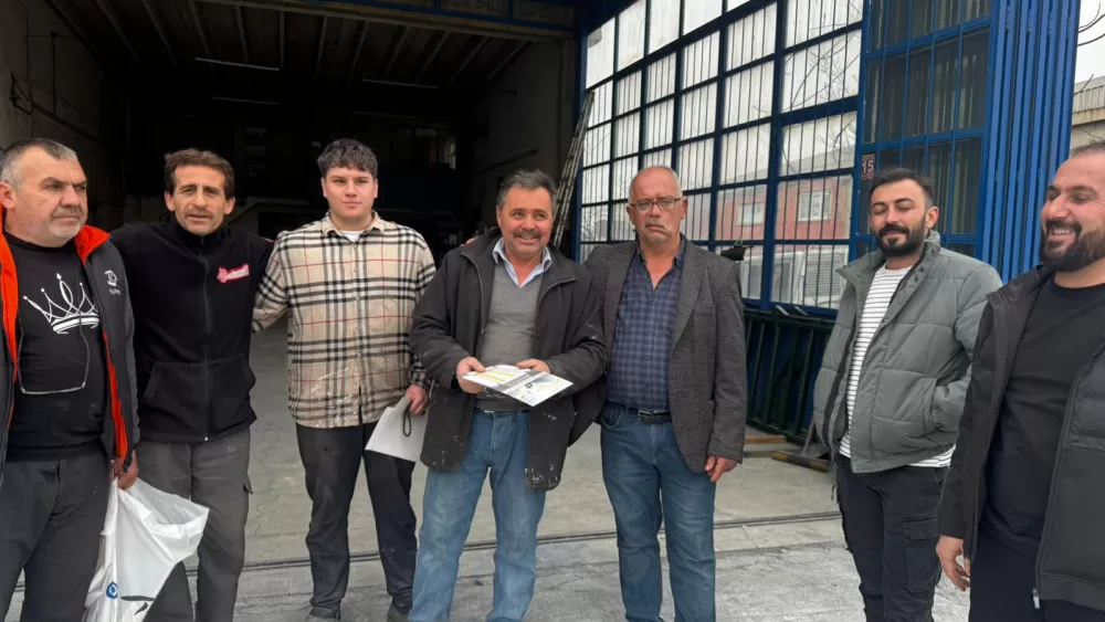 Sadece sandıkta değil, her gün yanınızda Mehmet Çetin sahaya indi