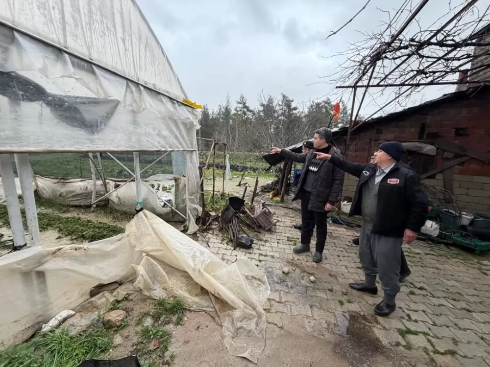 Bucak’ta sel hasara neden oldu Kaymakam Kuruca sahada