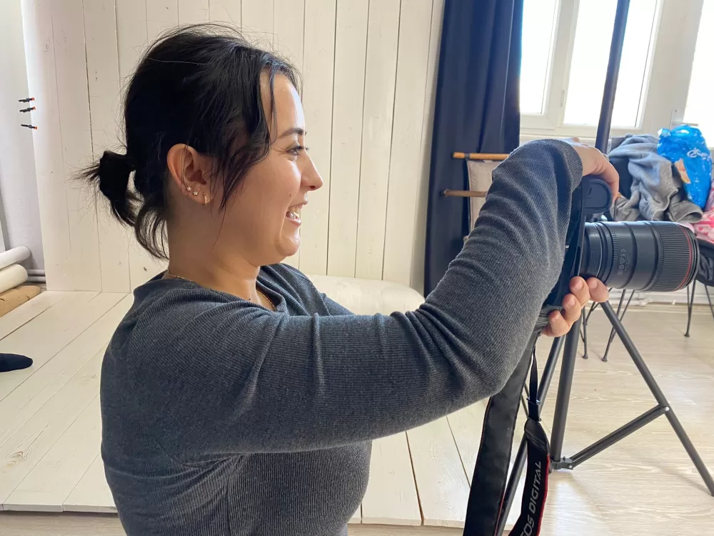 İkizlerinin kareleriyle başladı, Serik'in tek doğum fotoğrafçısı oldu