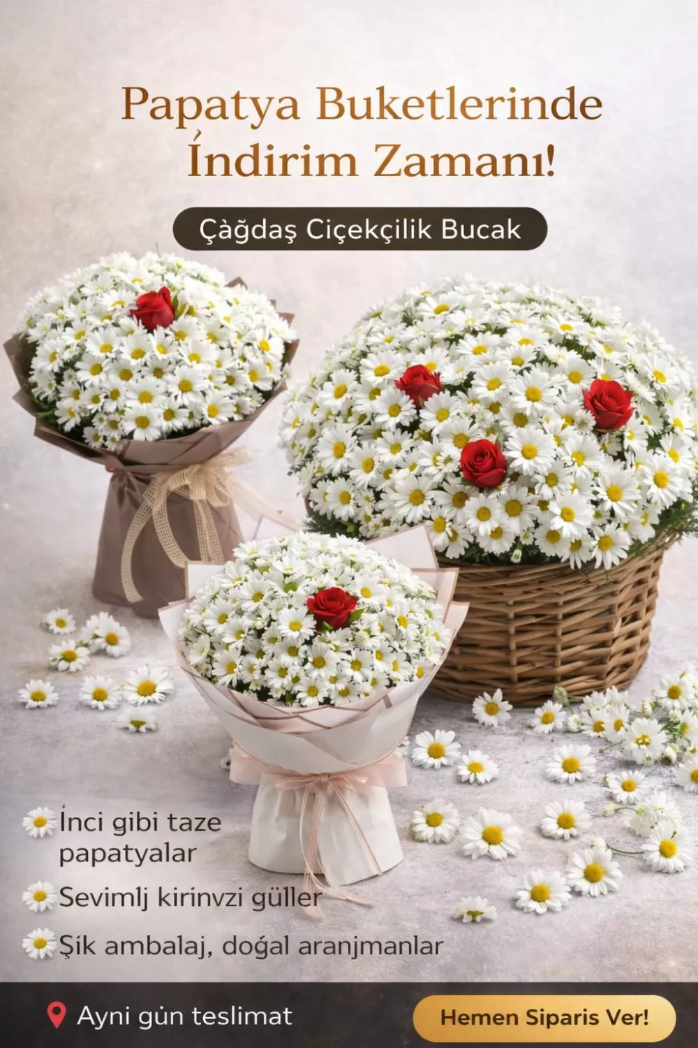 Çağdaş Çiçekçilik’ten 14 Şubat’a özel dev koleksiyon!