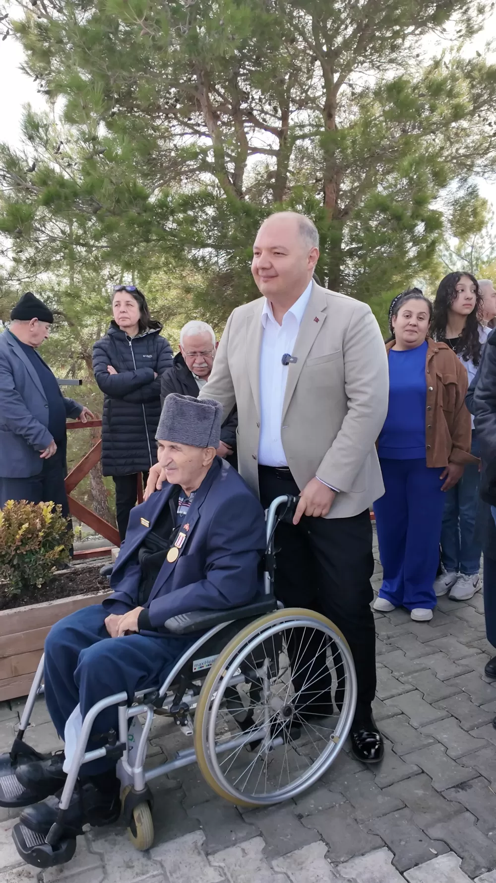 Şehit annesinin duaları Şehitler Anıtı’nda yankılandı