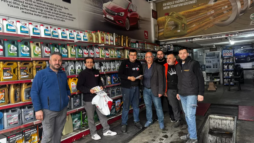 Sadece sandıkta değil, her gün yanınızda Mehmet Çetin sahaya indi