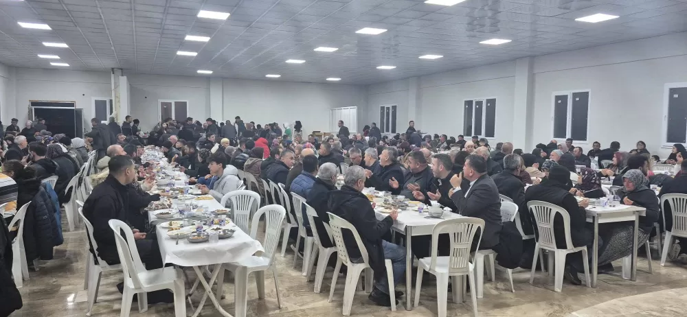 Yassıgüme Köyünde Ramazan sofrası Müftü Çelik vatandaşlarla buluştu