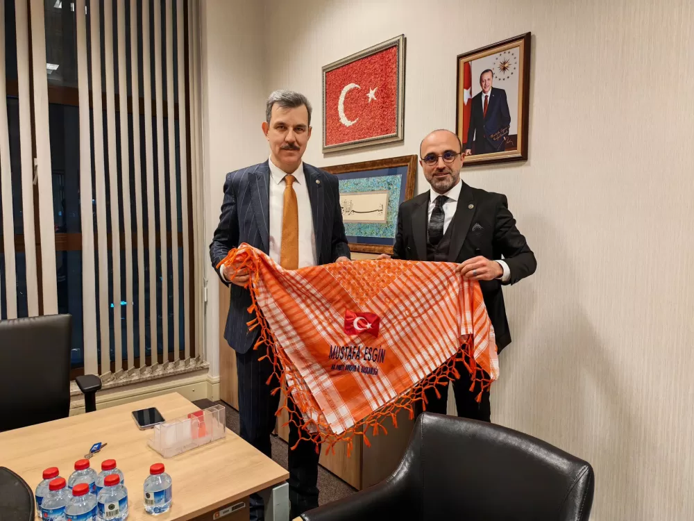 AK Parti Genel Merkezi'nde yörük rüzgarı! Burdur'dan anlamlı hediye