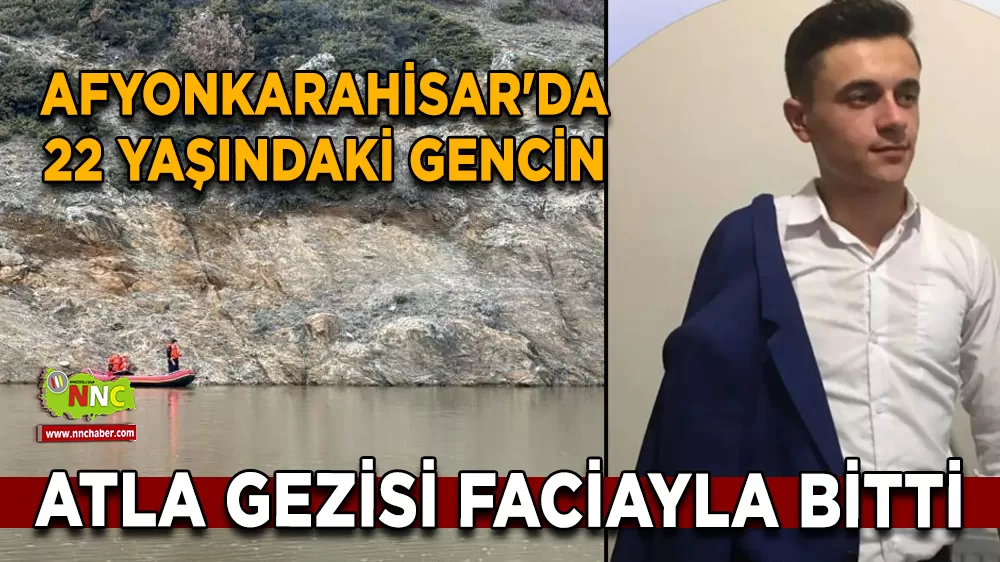 Afyonkarahisar'da 22 yaşındaki gencin atla gezisi faciayla bitti