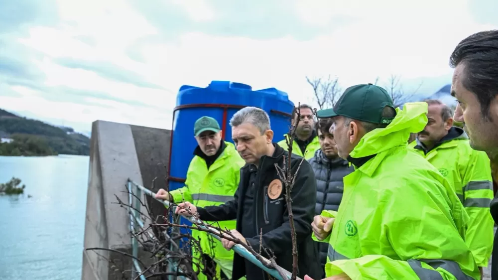 Alanya Dim Barajının kotu dün itibariyle 168,91 metreye ulaştı