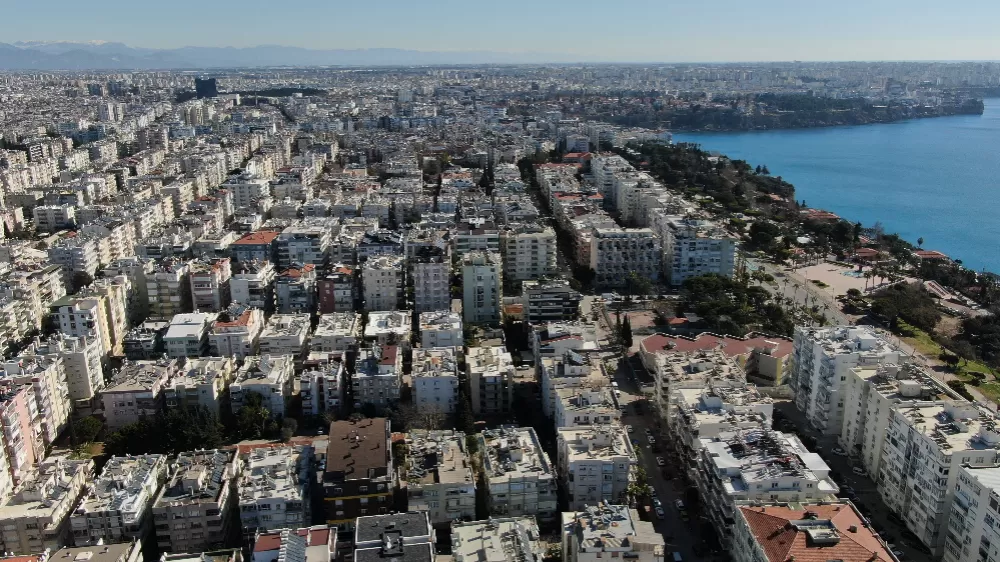 Antalya'da ocak ayında 5 bin 615 konut satıldı