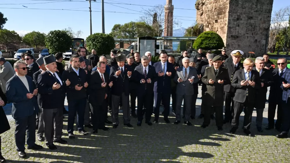 Antalya'nın Kurtuluş Savaşı'nda verdiği ilk sivil şehidi törenle anıldı
