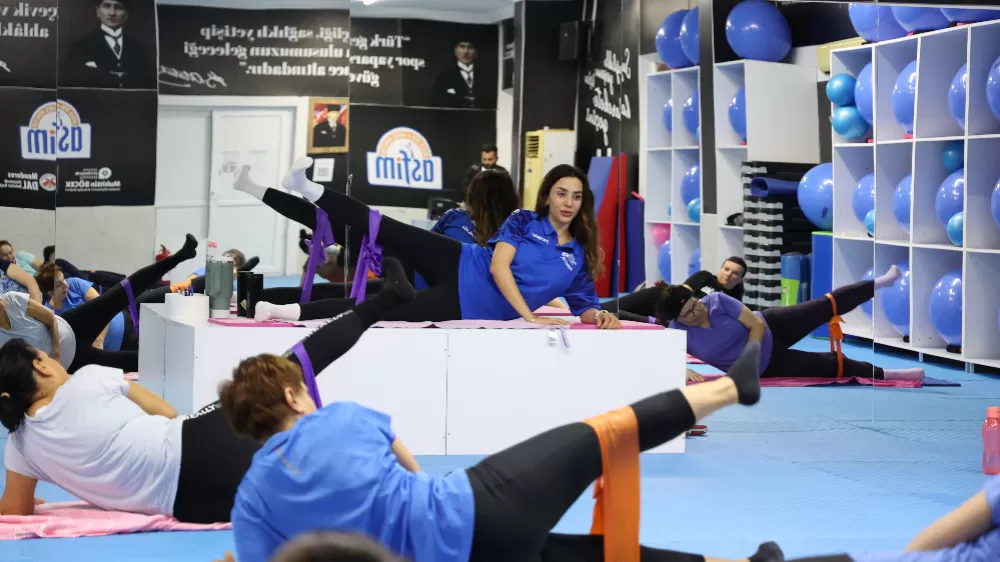 Antalyalılardan ücretsiz spor kurslarına ilgi