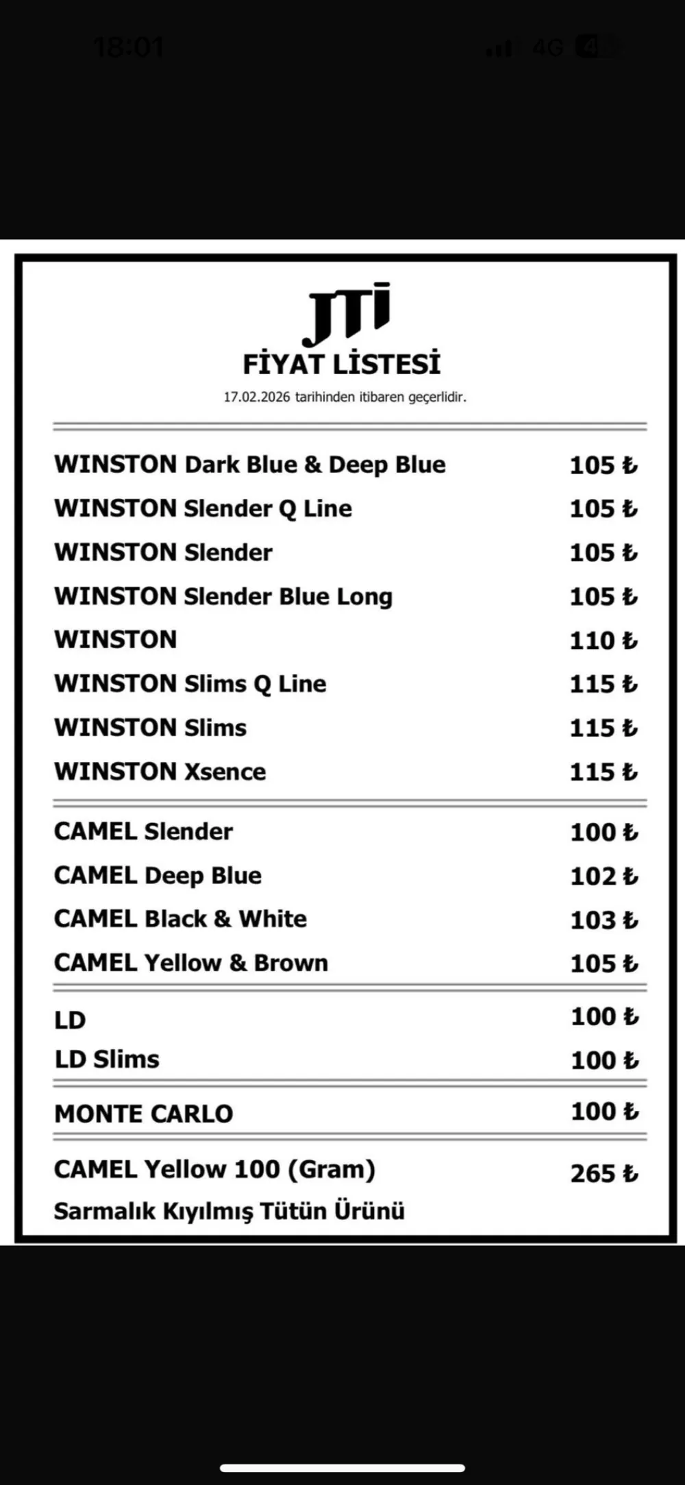 2026'nın ilk sigara zammı geldi Bu fiyatlar cebinizi yakabilir