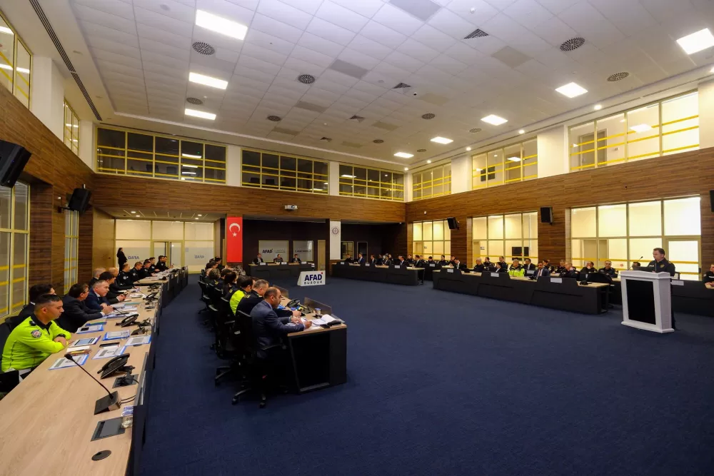 Burdur'da güvenlik ve koordinasyon masaya yatırıldı