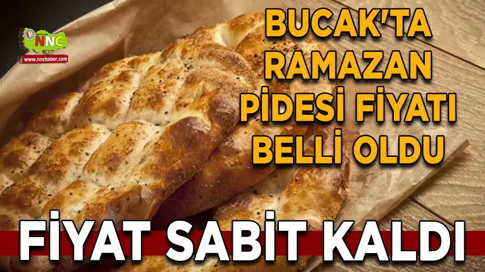 Bucak'ta Ramazan pidesi fiyatı belli oldu