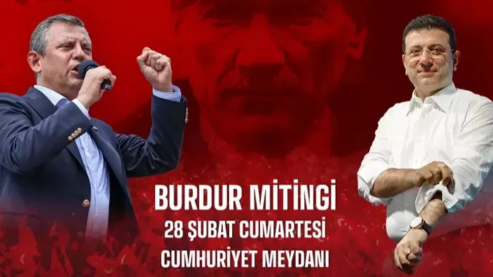 CHP Gençlik Kolları Burdur'da Millet İradesine Sahip Çıkıyor