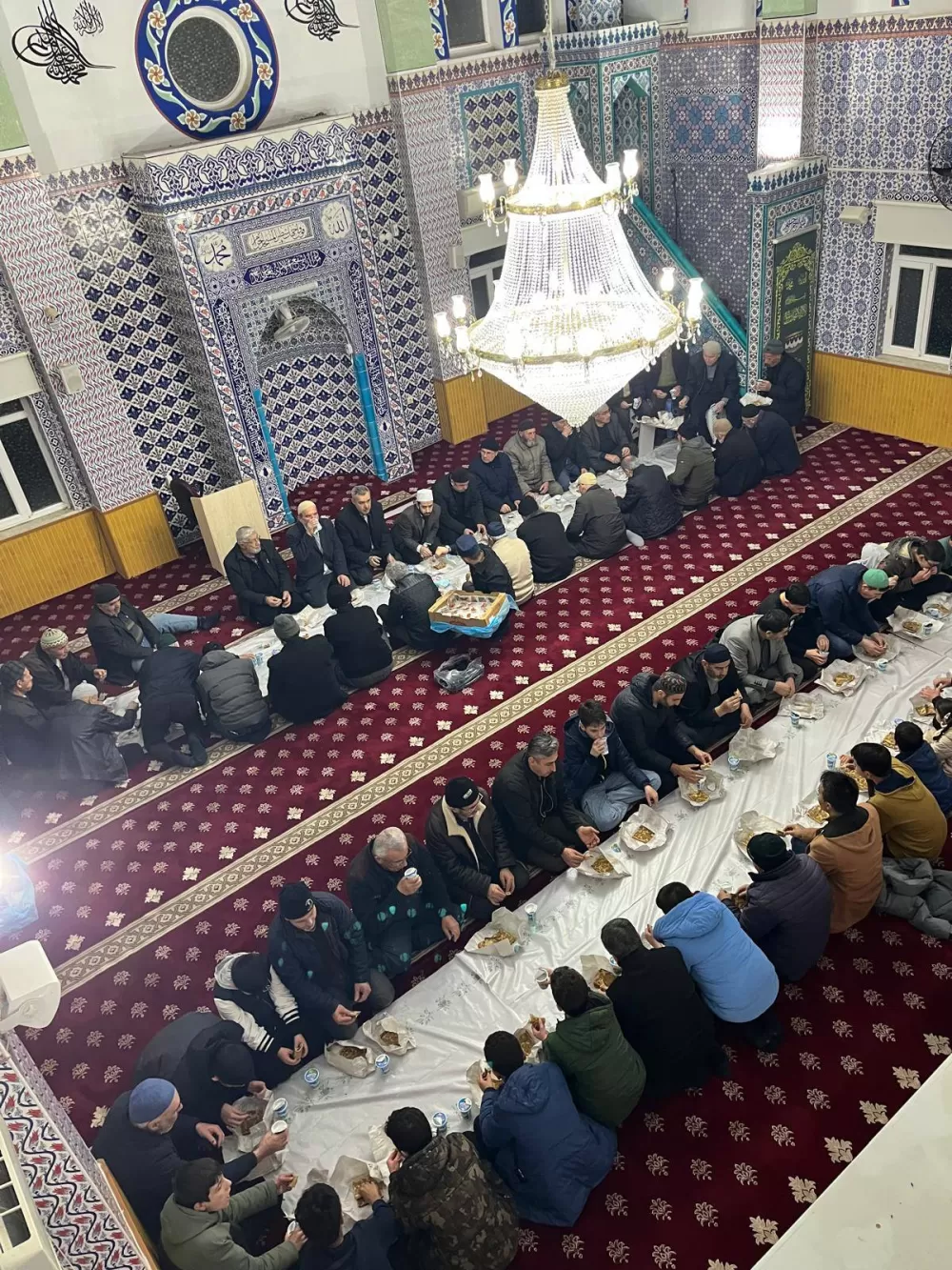 Bucak'ta Aile–Cami namaz buluşması Hızır Reis Camii’nde gerçekleştirildi
