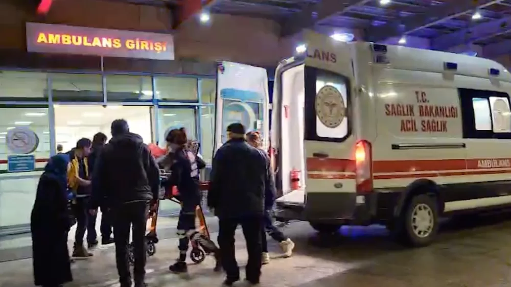 Çorum’da sobadan  karı koca zehirlendi yaşam mücadelesi veriyor 