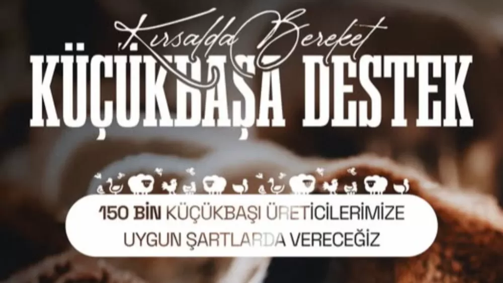  Cumhurbaşkanı Erdoğan’dan Hayvancılık Müjdesi 150 Bin Küçükbaş Hayvan Desteği Başlıyor!