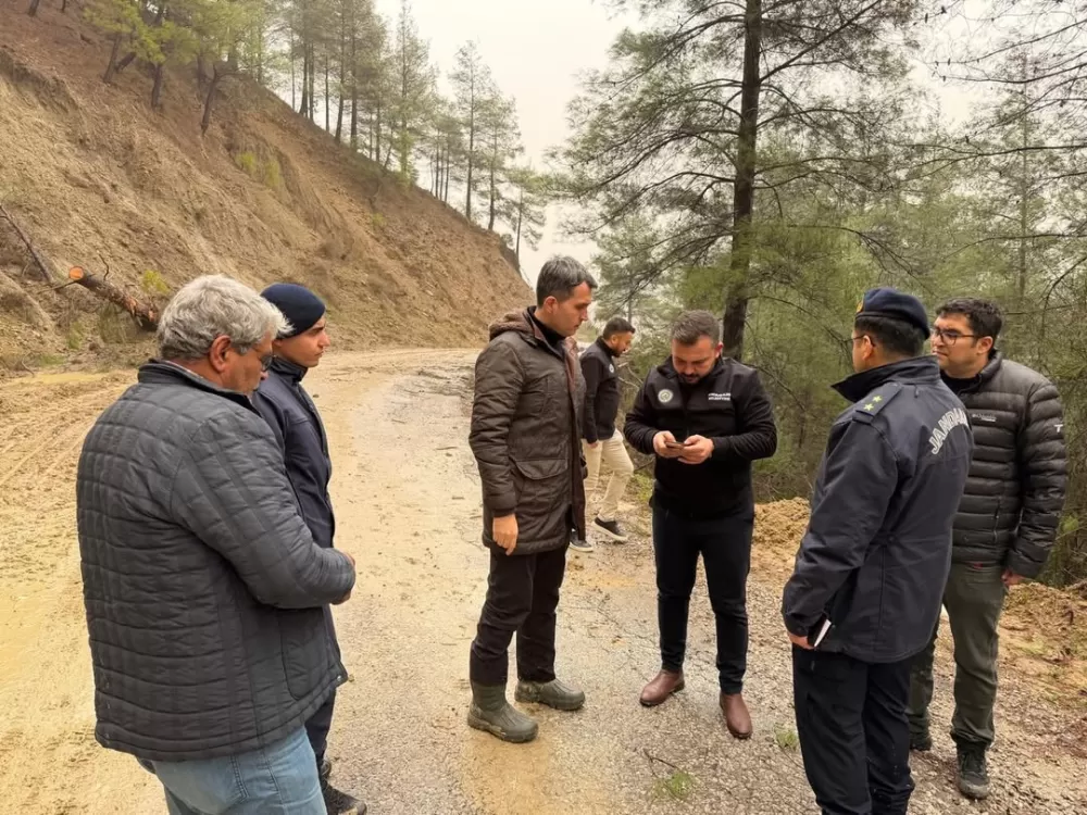 Bucak’ta sel hasara neden oldu Kaymakam Kuruca sahada