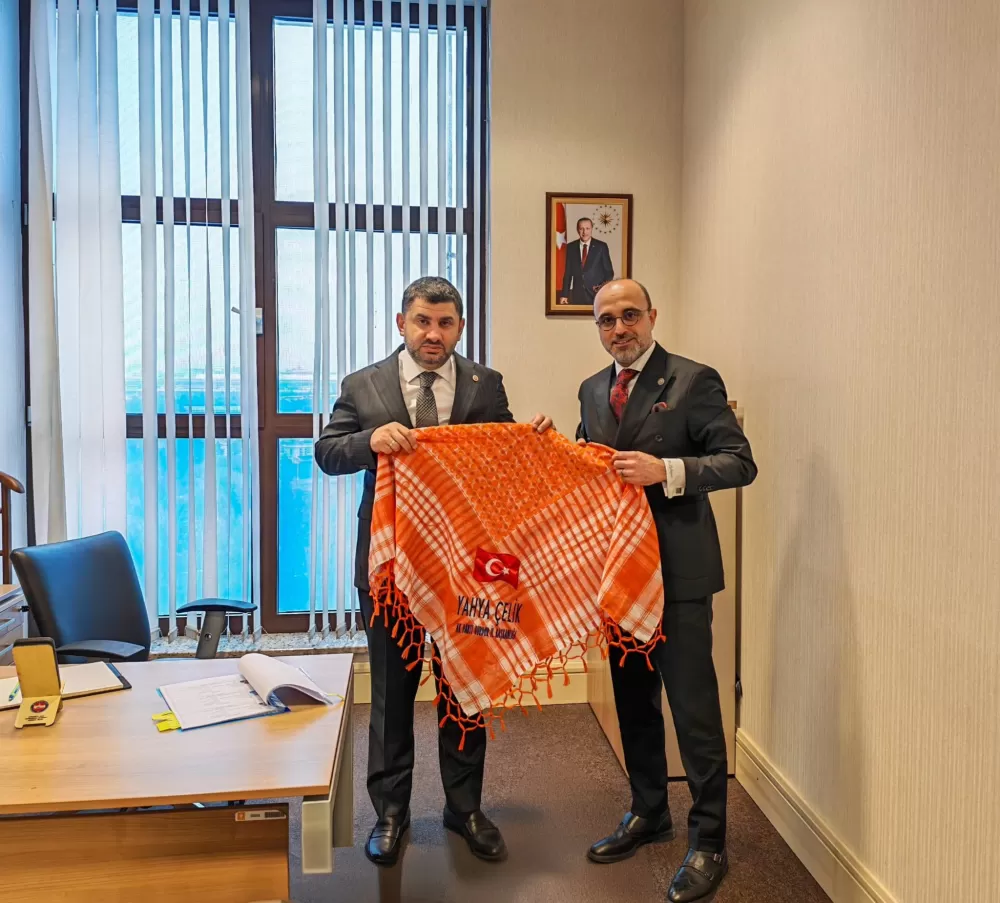 AK Parti Genel Merkezi'nde yörük rüzgarı! Burdur'dan anlamlı hediye