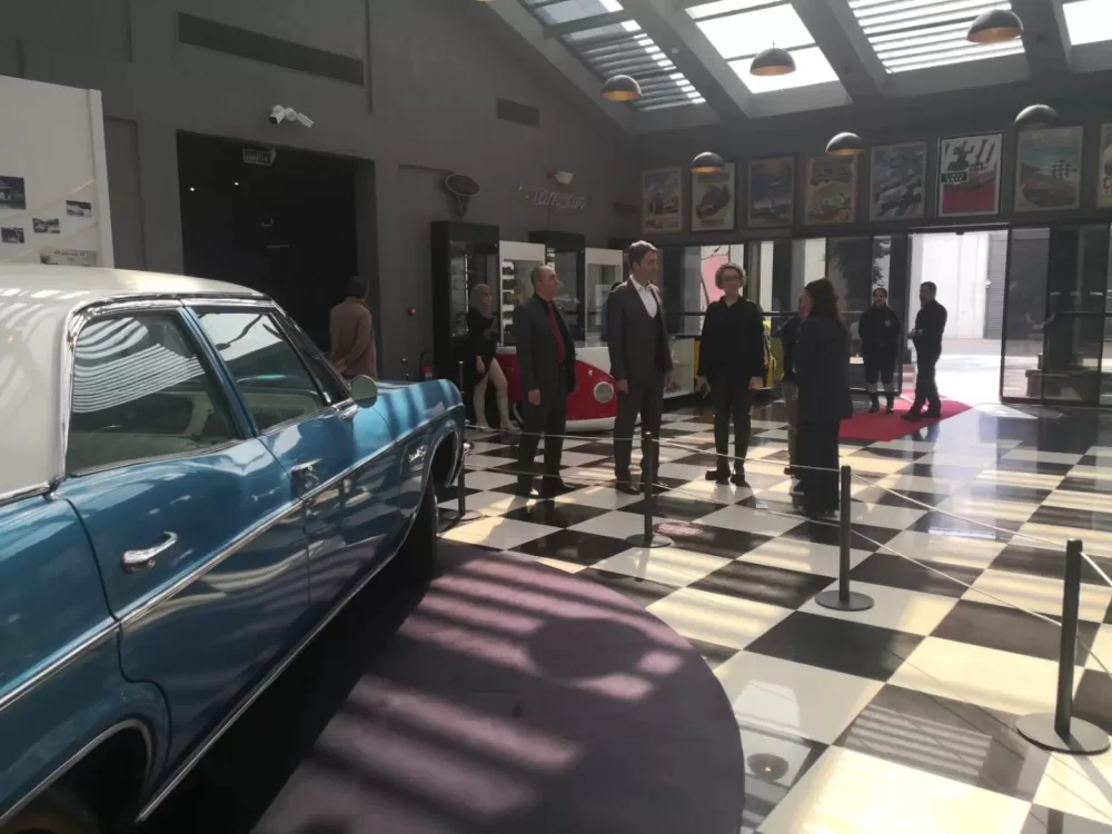 Bucak’a modern kütüphane için Antalya modeli Heyet Dokumapark’ı inceledi