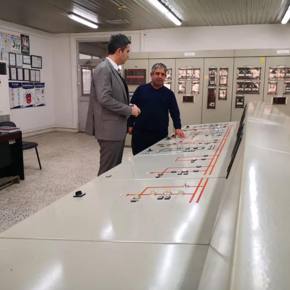 Kaymakam Kuruca’dan Karacaören HES’e iade-i ziyaret