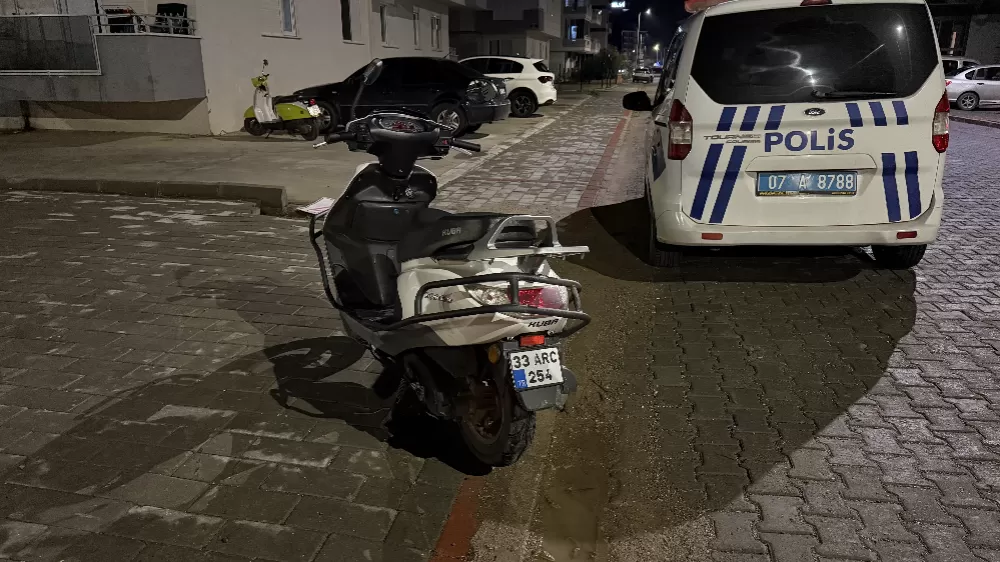 Gazipaşa'da motosiklet kazası: 1 yaralı